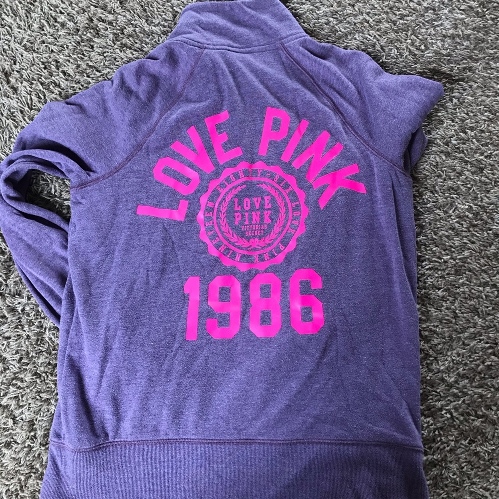 Pink light weight jacket